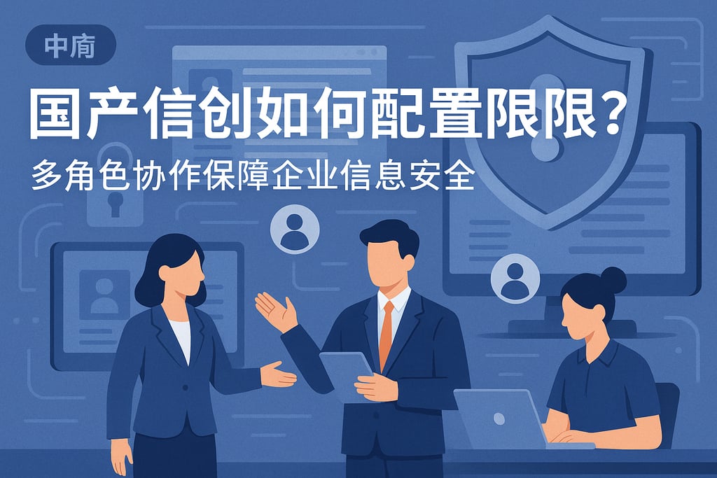 国产信创如何配置权限？多角色协作保障企业信息安全