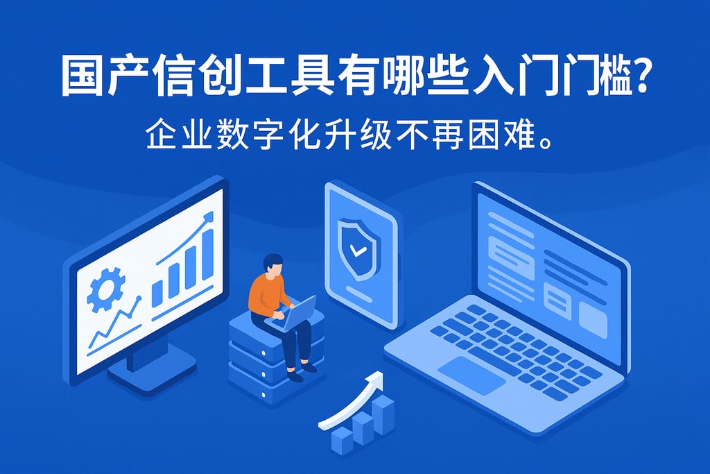 国产信创工具有哪些入门门槛？企业数字化升级不再困难。