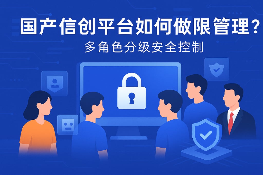 国产信创平台如何做权限管理？多角色分级安全控制