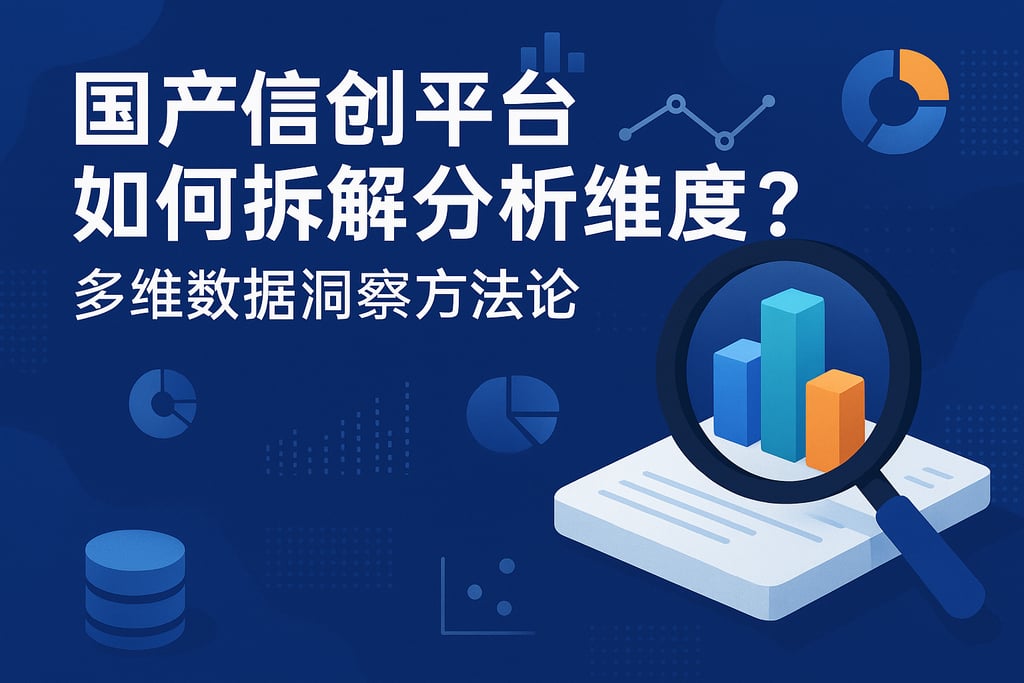 国产信创平台如何拆解分析维度？多维数据洞察方法论