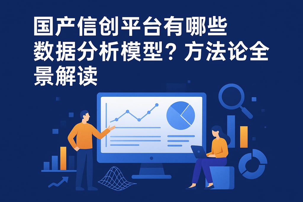 国产信创平台有哪些数据分析模型？方法论全景解读