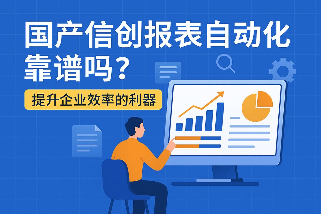 国产信创报表自动化靠谱吗？提升企业效率的利器