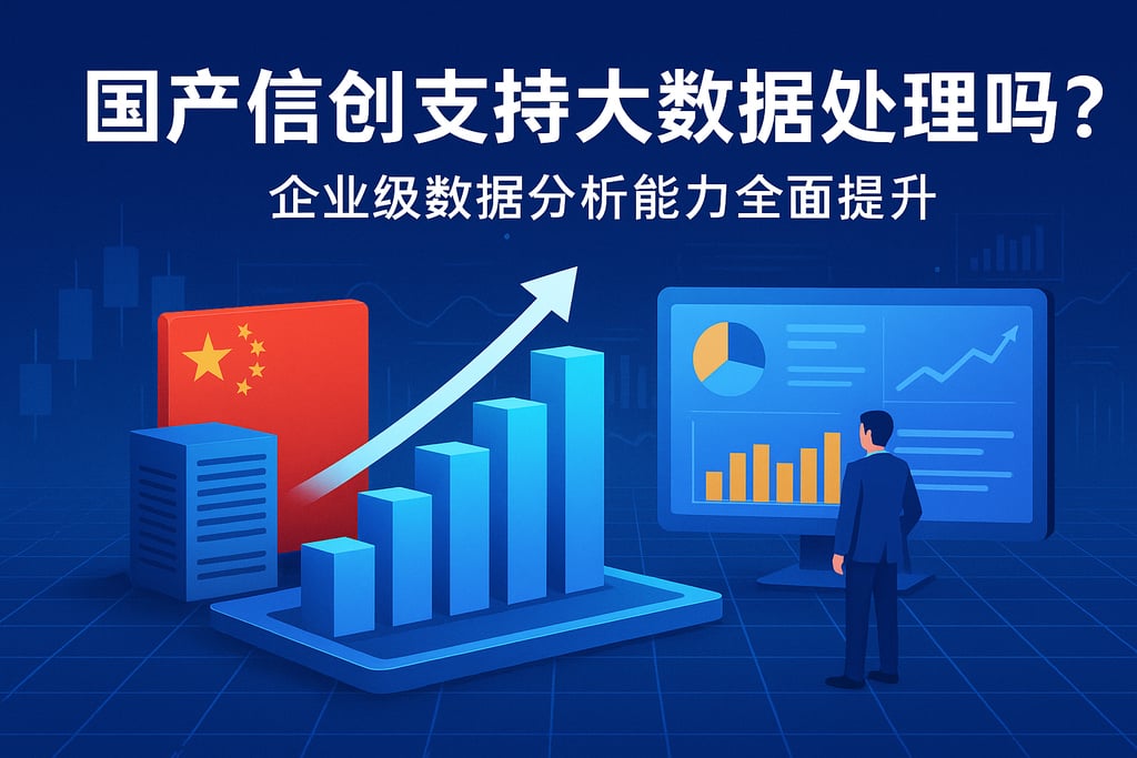 国产信创支持大数据处理吗？企业级数据分析能力全面提升