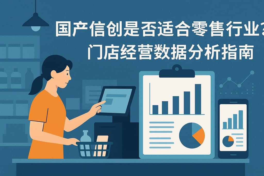 国产信创是否适合零售行业？门店经营数据分析指南