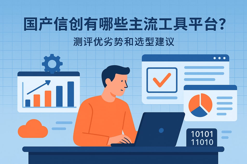 国产信创有哪些主流工具平台？测评优劣势和选型建议