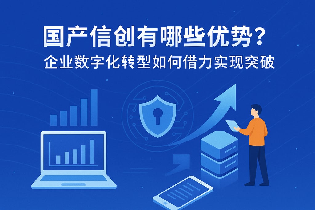 国产信创有哪些优势？企业数字化转型如何借力实现突破