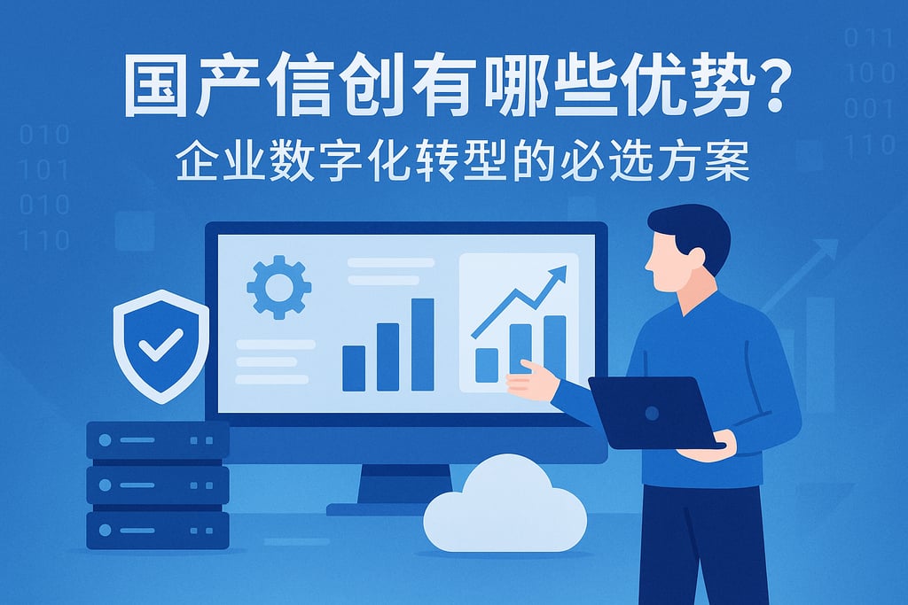 国产信创有哪些优势？企业数字化转型的必选方案