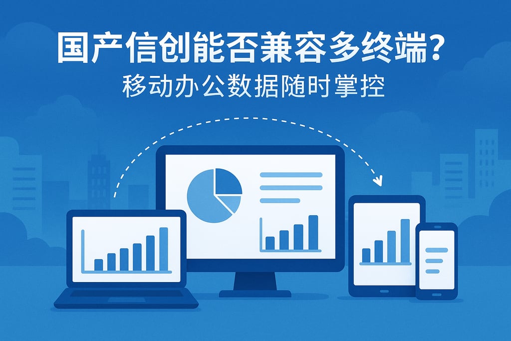 国产信创能否兼容多终端？移动办公数据随时掌控