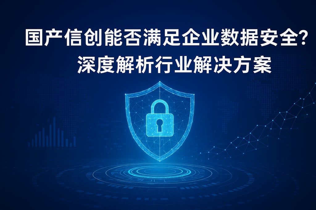 国产信创能否满足企业数据安全？深度解析行业解决方案