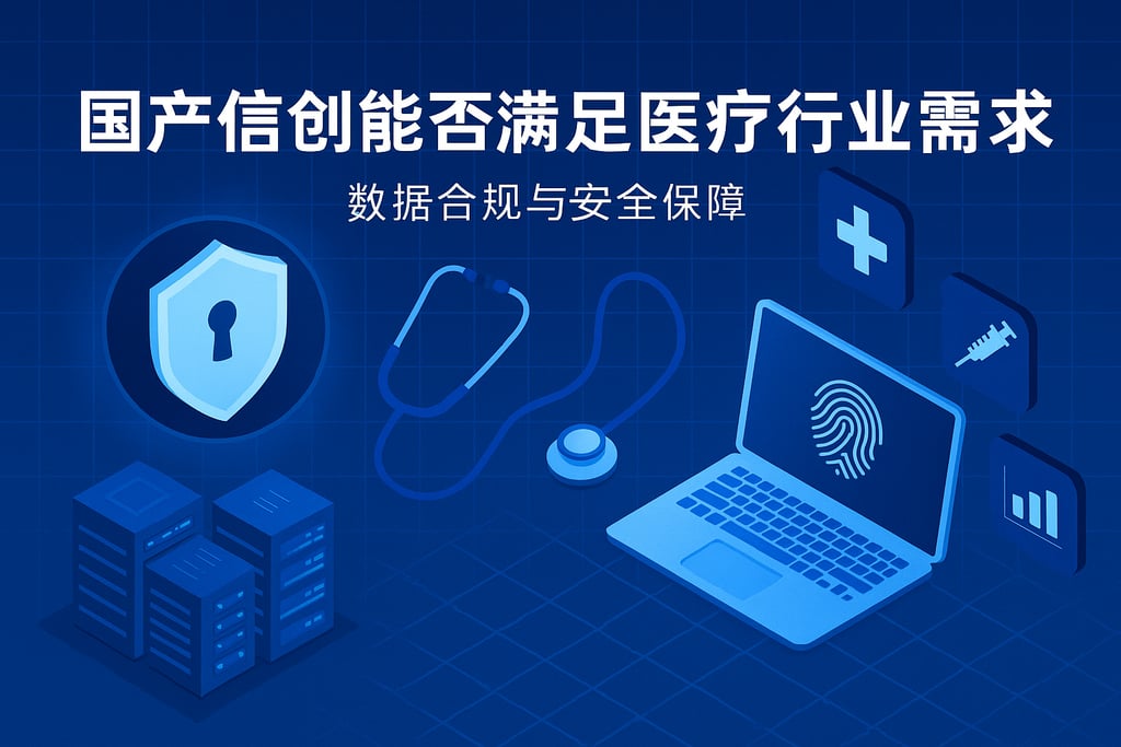 国产信创能否满足医疗行业需求？数据合规与安全保障