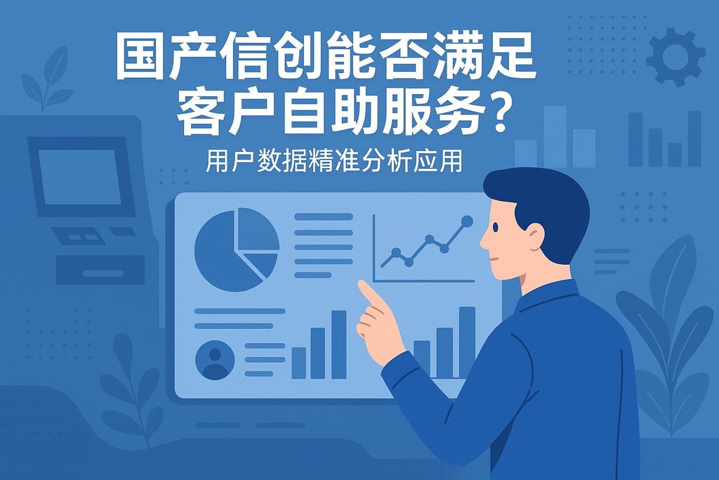 国产信创能否满足客户自助服务？用户数据精准分析应用
