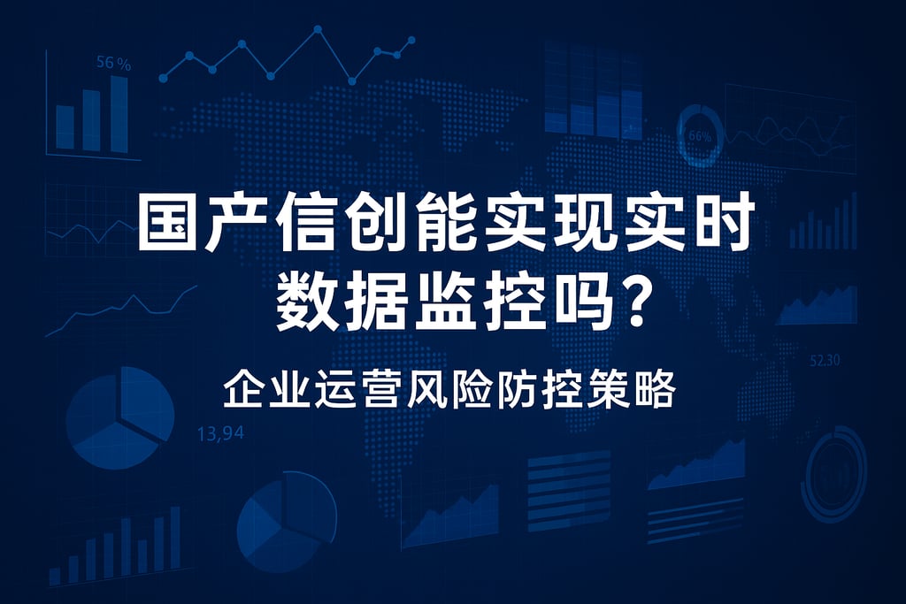 国产信创能实现实时数据监控吗？企业运营风险防控策略