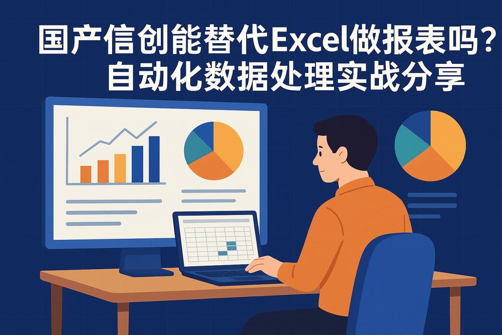 国产信创能替代Excel做报表吗？自动化数据处理实战分享