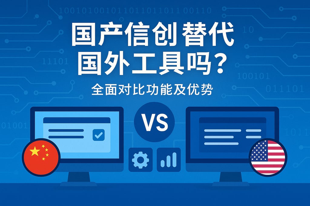 国产信创能替代国外工具吗？全面对比功能及优势