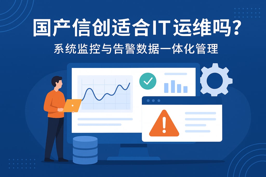 国产信创适合IT运维吗？系统监控与告警数据一体化管理