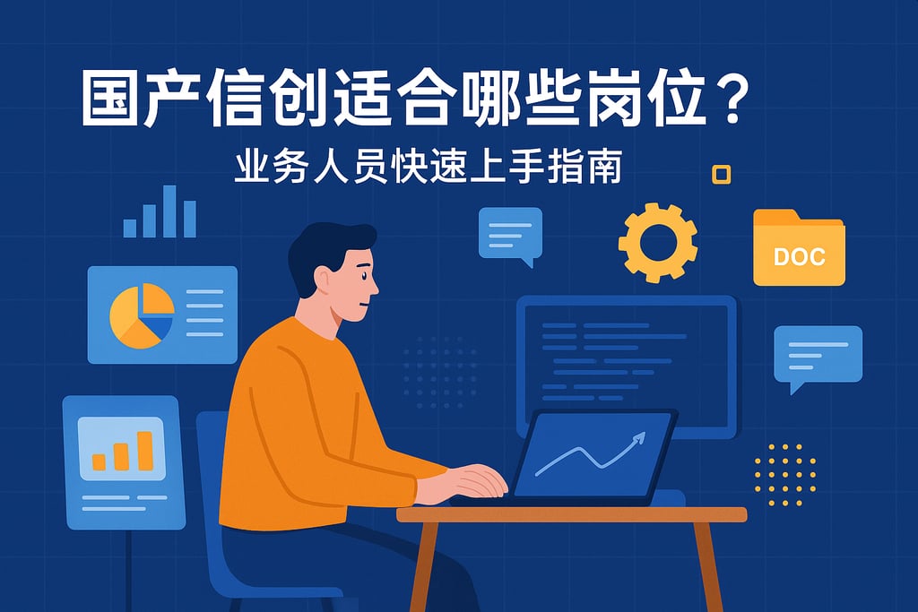 国产信创适合哪些岗位？业务人员快速上手指南