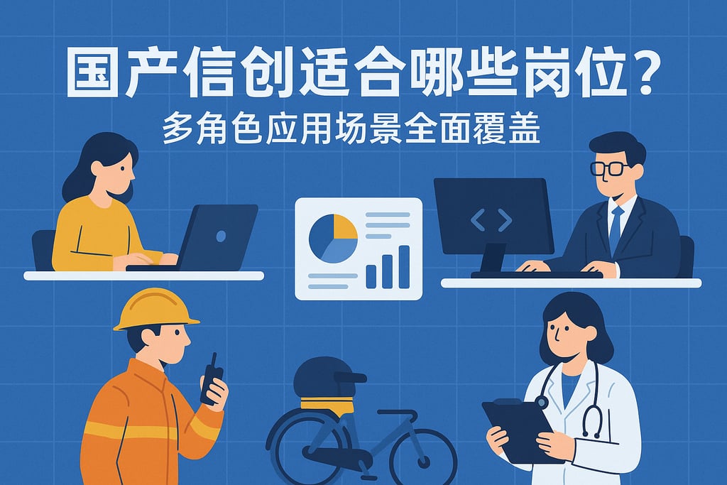 国产信创适合哪些岗位？多角色应用场景全面覆盖