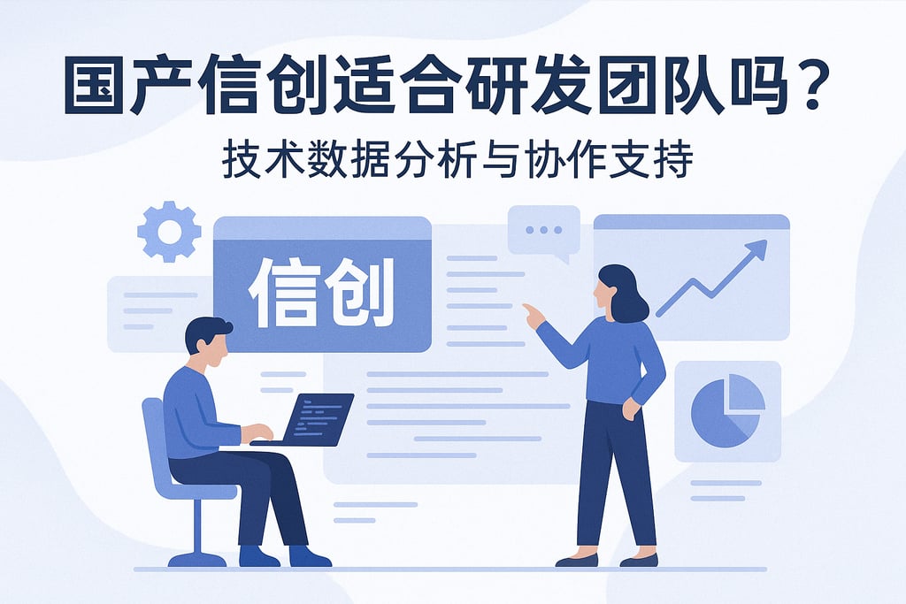 国产信创适合研发团队吗？技术数据分析与协作支持