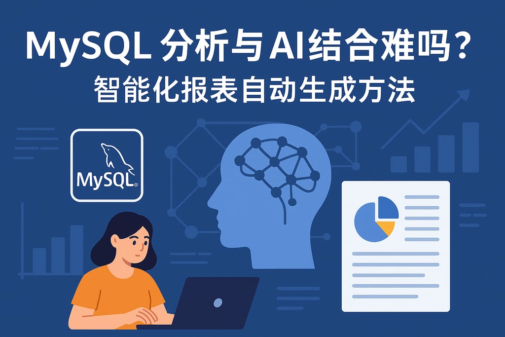 mysql分析与AI结合难吗?智能化报表自动生成方法 - FineBI数据分析知识库