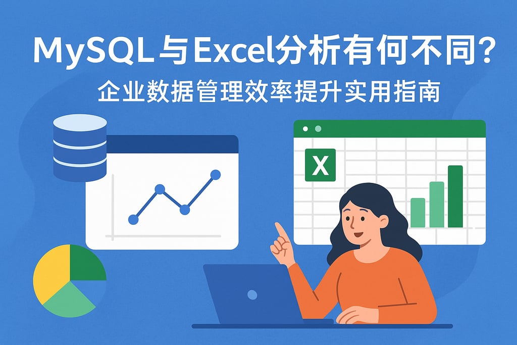 mysql与Excel分析有何不同？企业数据管理效率提升实用指南