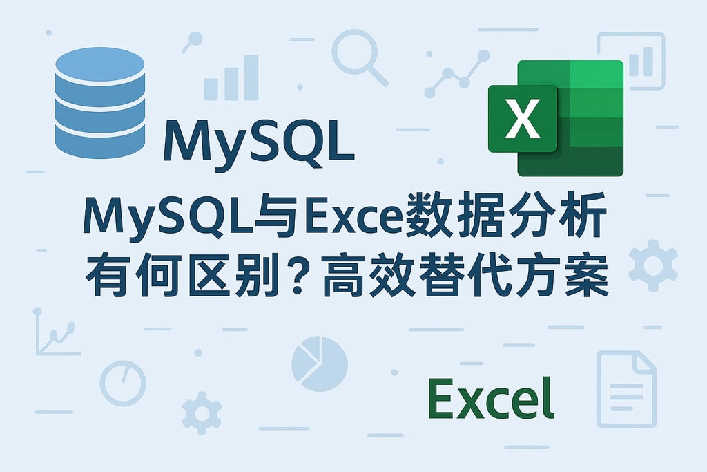 mysql与Excel数据分析有何区别？高效替代方案推荐