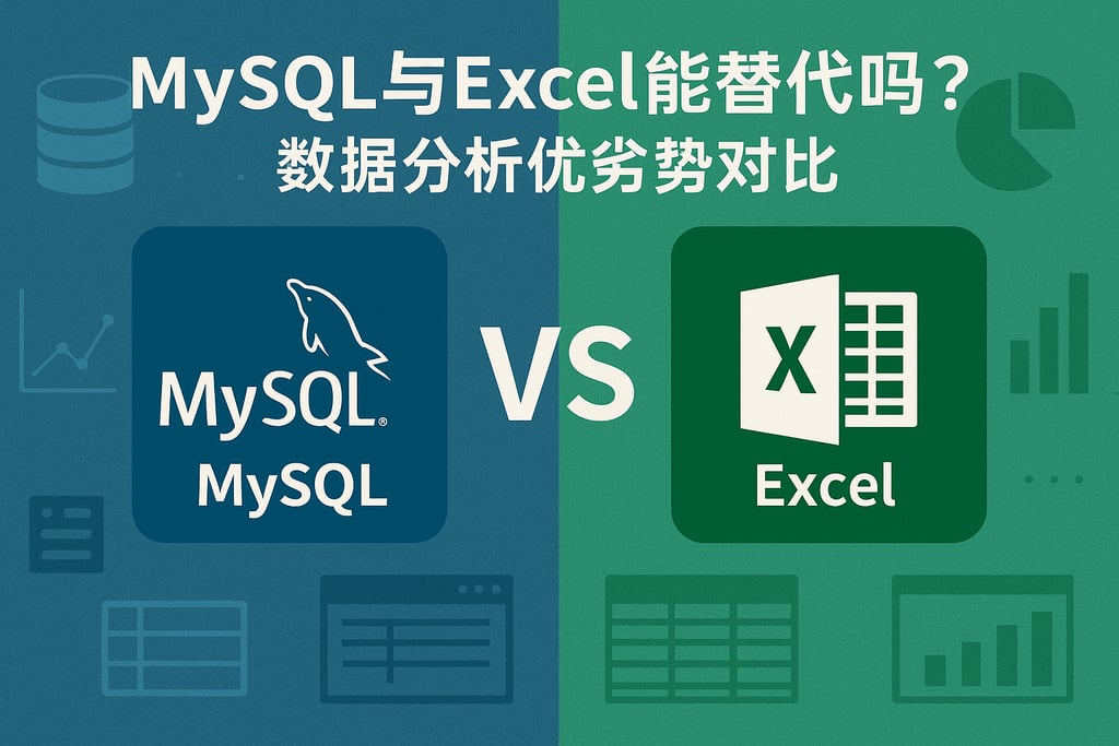 mysql与Excel能替代吗？数据分析优劣势对比