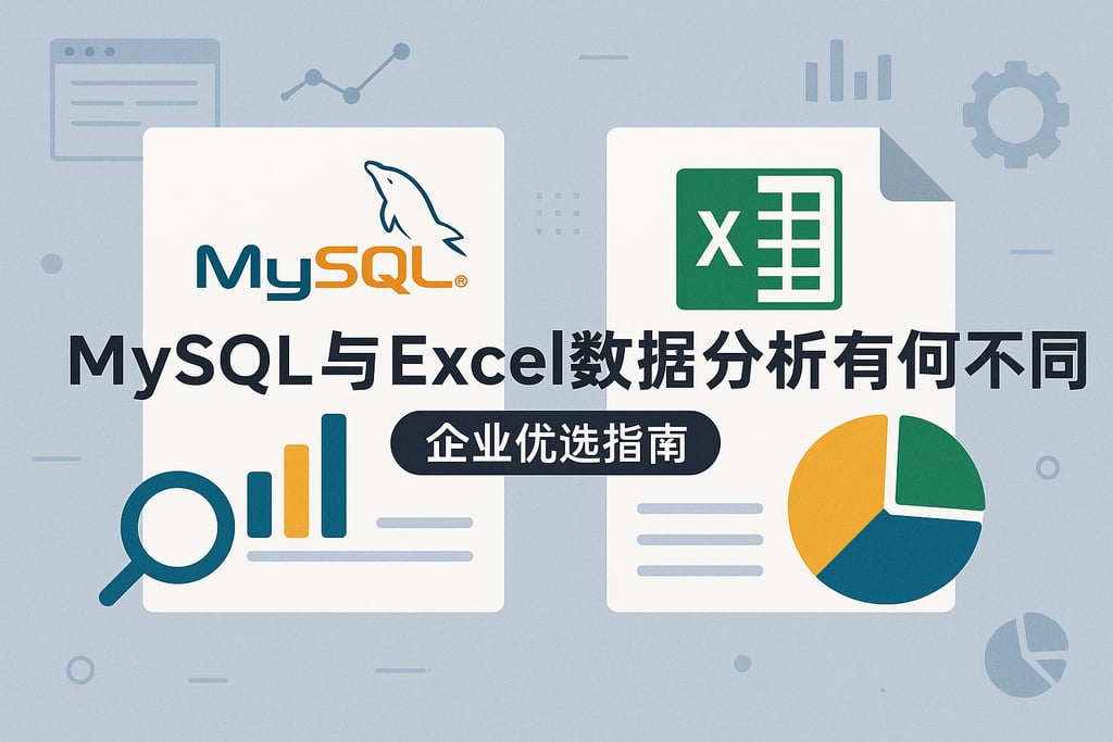 mysql与excel数据分析有何不同？企业优选指南