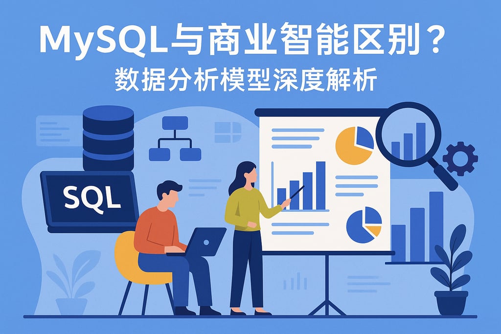 mysql与商业智能区别？数据分析模型深度解析