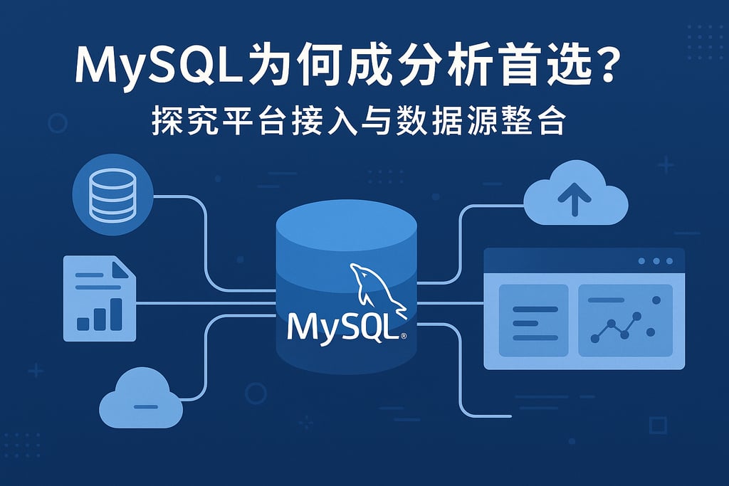 mysql为何成为分析首选？探究平台接入与数据源整合
