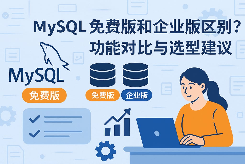 mysql免费版和企业版区别？功能对比与选型建议