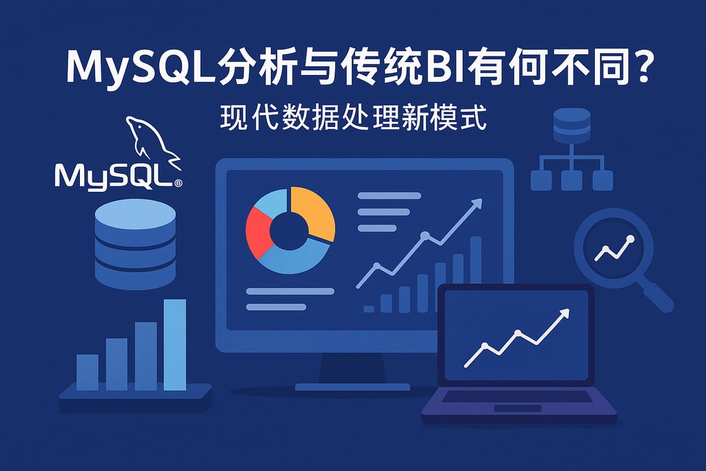 mysql分析与传统BI有何不同？现代数据处理新模式