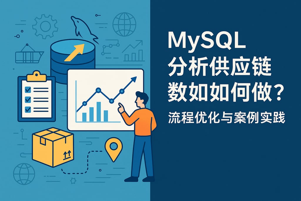 mysql分析供应链数据如何做？流程优化与案例实践