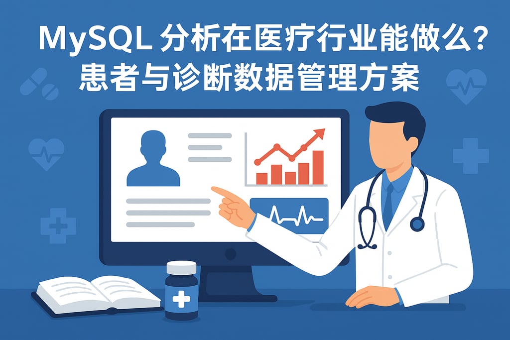 mysql分析在医疗行业能做什么？患者与诊断数据管理方案