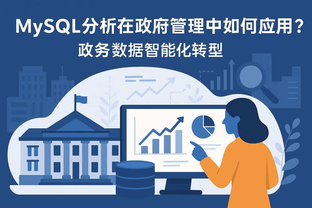mysql分析在政府管理中如何应用？政务数据智能化转型