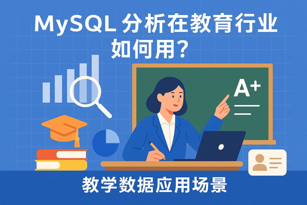 mysql分析在教育行业如何用？教学数据应用场景