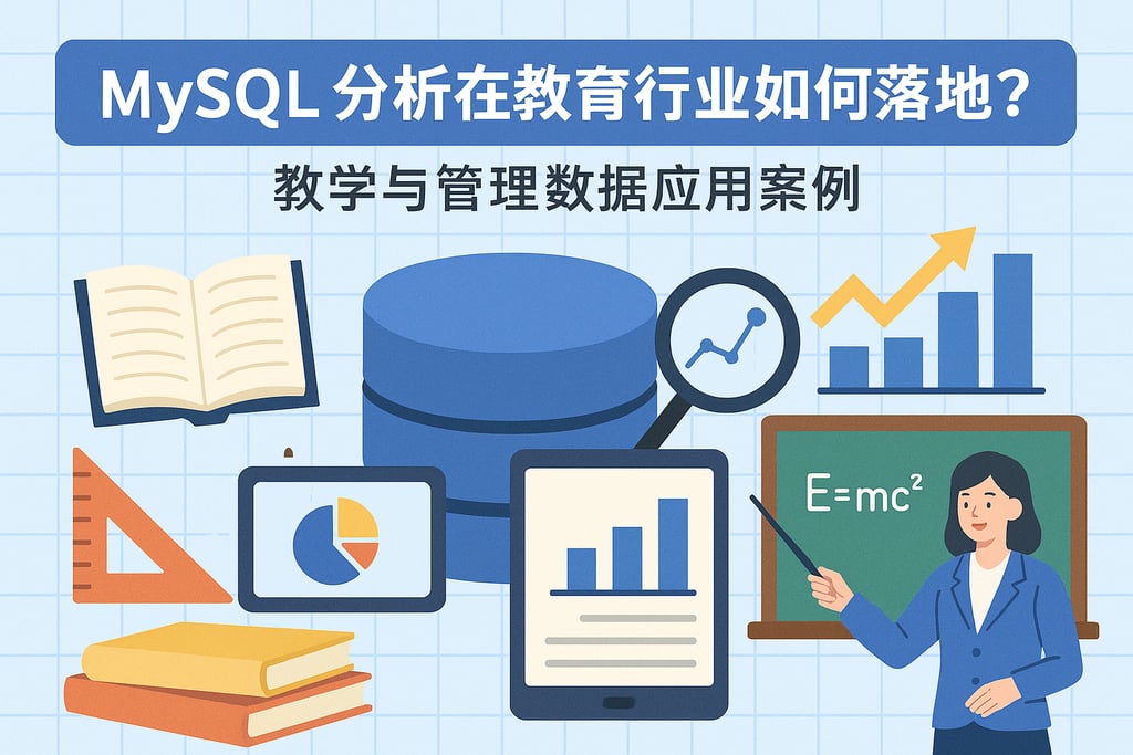 mysql分析在教育行业如何落地？教学与管理数据应用案例