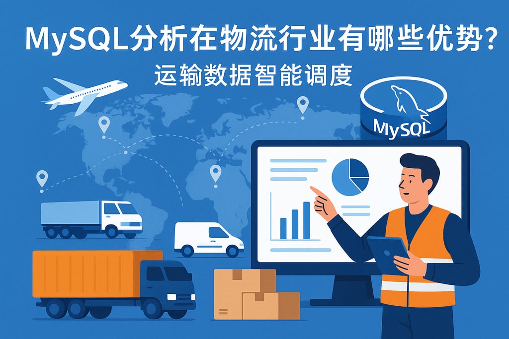 mysql分析在物流行业有哪些优势？运输数据智能调度
