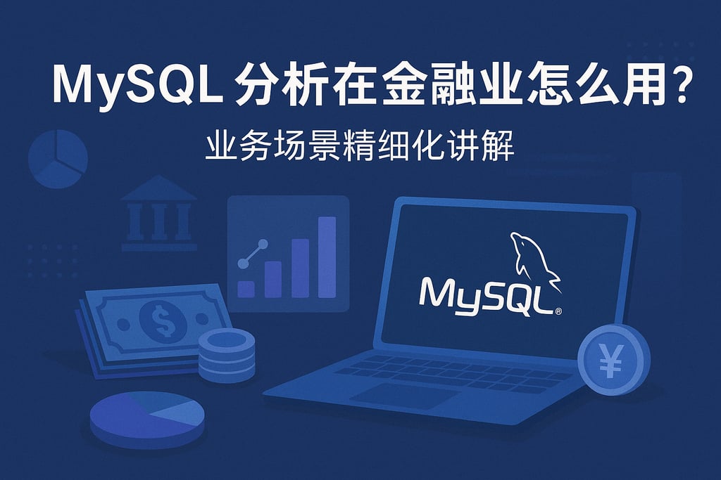 mysql分析在金融业怎么用？业务场景精细化讲解