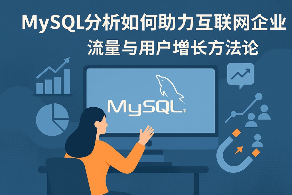 mysql分析如何助力互联网企业？流量与用户增长方法论