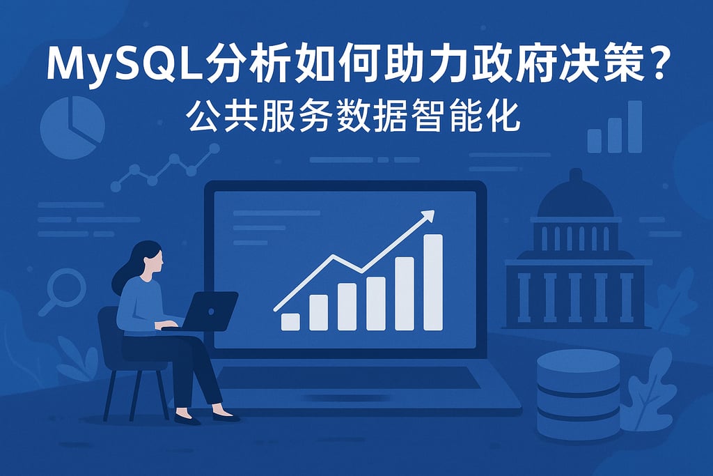 mysql分析如何助力政府决策？公共服务数据智能化