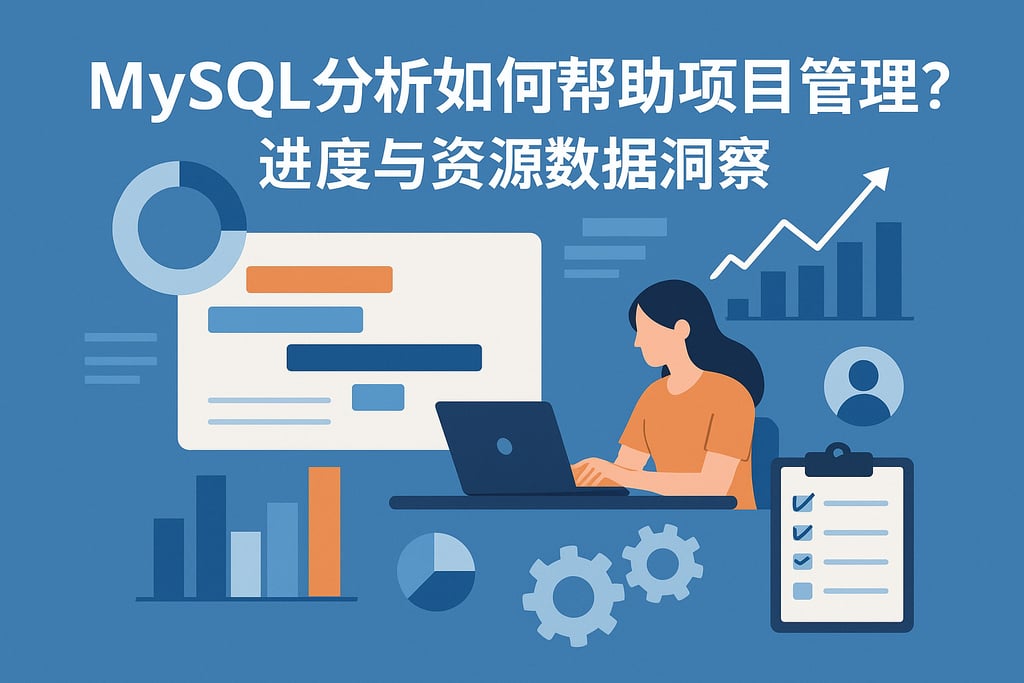 mysql分析如何帮助项目管理？进度与资源数据洞察