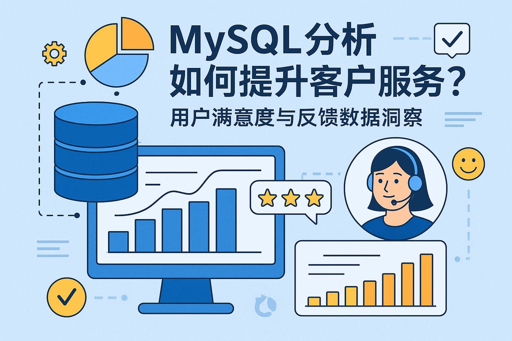 mysql分析如何提升客户服务？用户满意度与反馈数据洞察