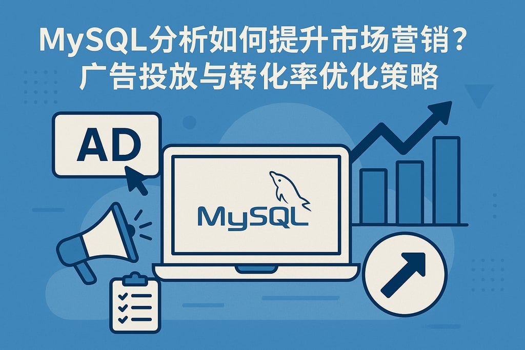 mysql分析如何提升市场营销？广告投放与转化率优化策略