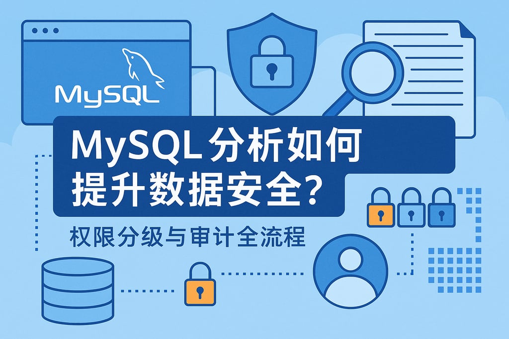 mysql分析如何提升数据安全？权限分级与审计全流程