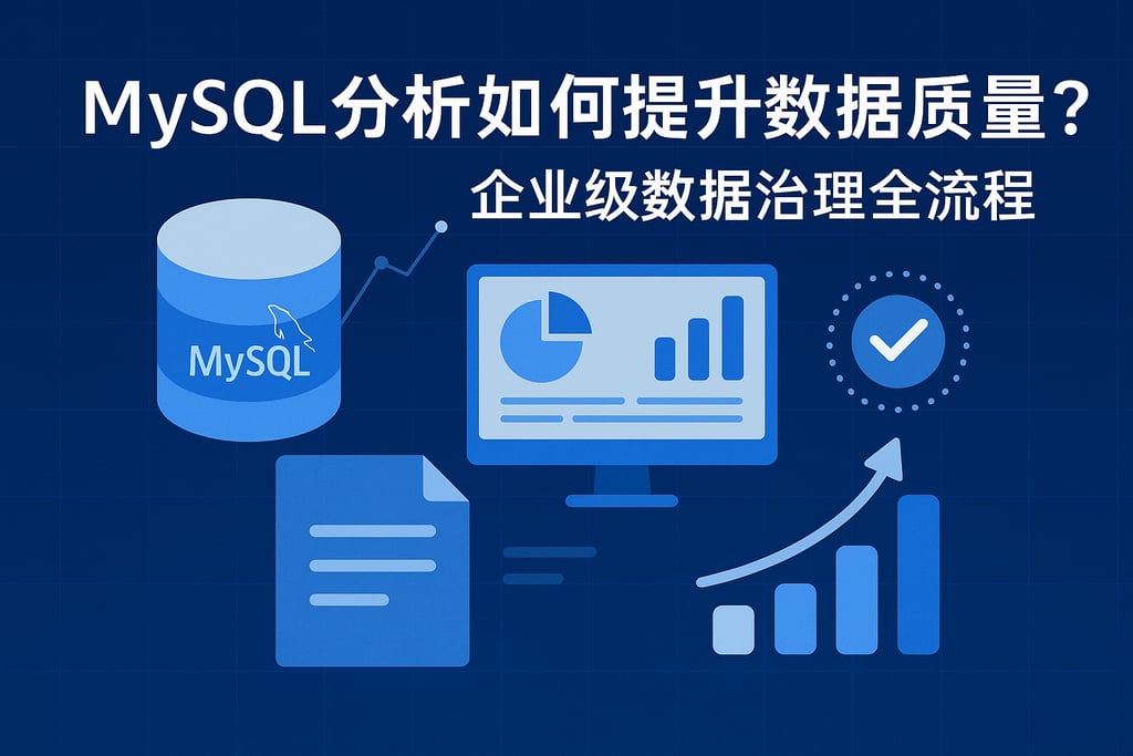 mysql分析如何提升数据质量？企业级数据治理全流程