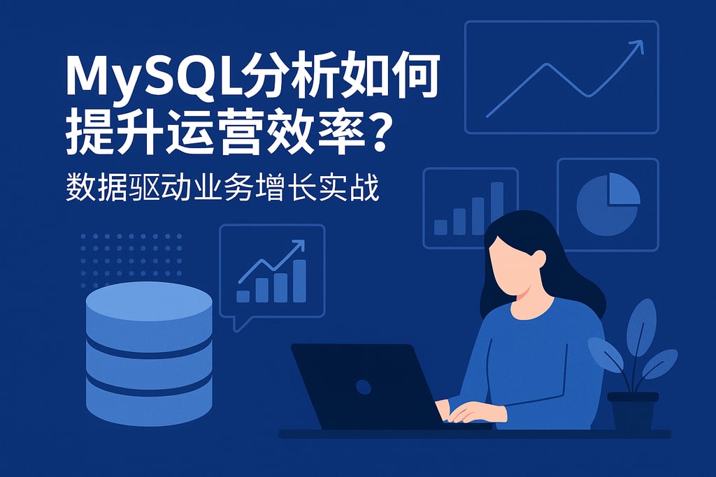 mysql分析如何提升运营效率？数据驱动业务增长实战