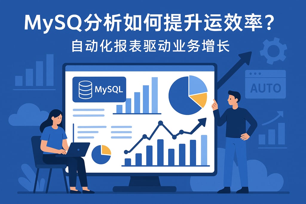 mysql分析如何提升运营效率？自动化报表驱动业务增长