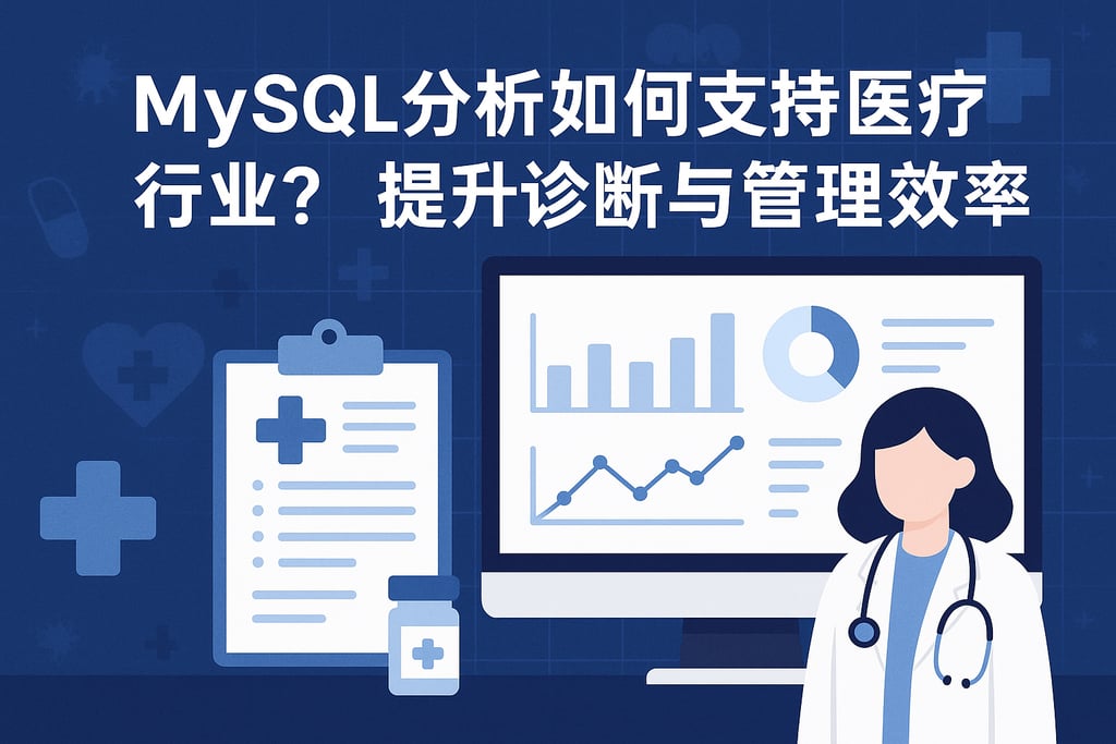 mysql分析如何支持医疗行业？提升诊断与管理效率