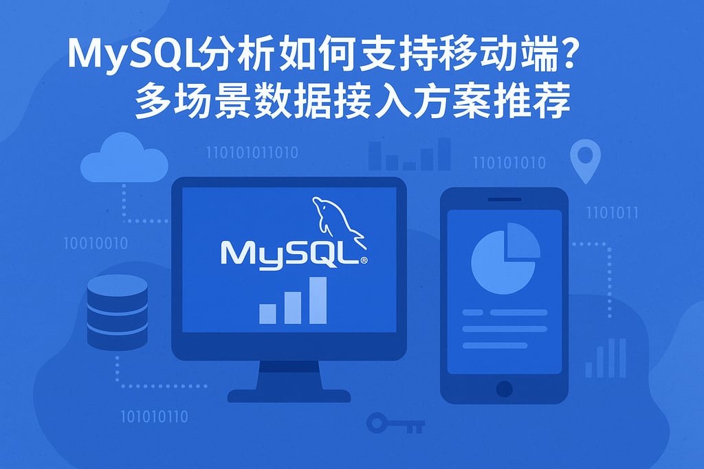 mysql分析如何支持移动端？多场景数据接入方案推荐