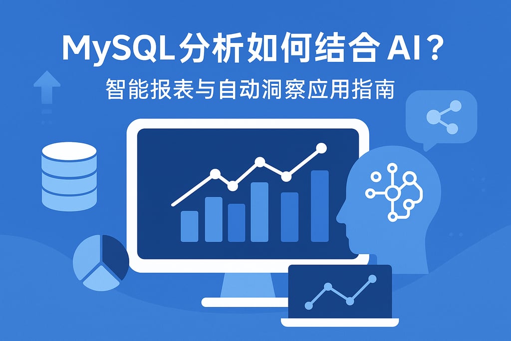 mysql分析如何结合AI？智能报表与自动洞察应用指南